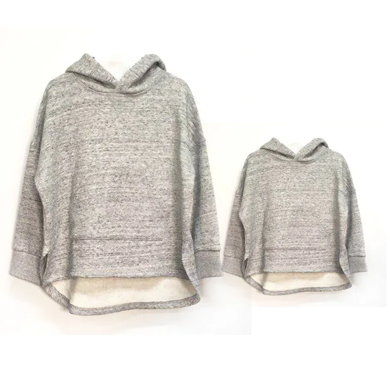 Jacketown Mode Parent Enfant A Capuche Polaire Brosse Sweat Tops Pour Papa Et Bebe 100 Coton Gris A Capuche Buy Sweat A Capuche Parent Enfant Sweat En Molleton Avec Capuche 100 Sweat A Capuche Gris