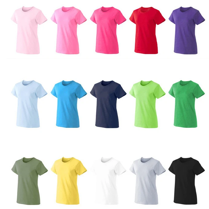 Wholesale Cheap Plain Tee Custom Logo 180G Cotton Print T-shirt Bulk T Shirt From m.alibaba.com