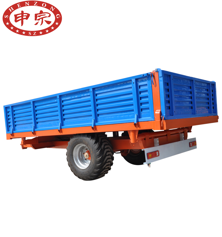 5 тонн 2 колесный трактор транспорт сельскохозяйственных бортовой прицеп