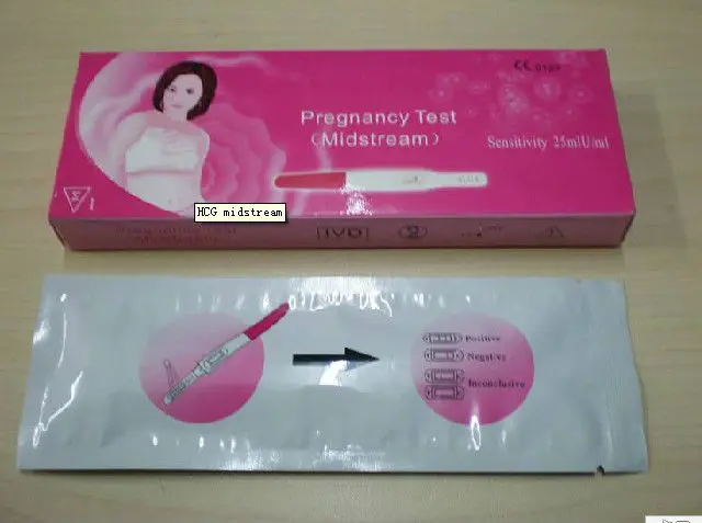 Pregnancy test midstream