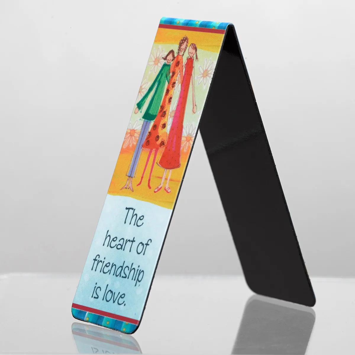 High Quality Customized cheap folding magnet bookmarks