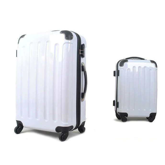 Красочный 3 шт. ABS PC тележка багажный набор поликарбонатный чемодан 20 24 28 дюймов