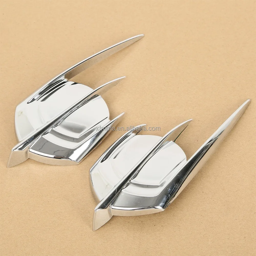 Motorcycle Chrome Falcon Fairing Emblem Cover for Honda Goldwing 1800 2012-2013