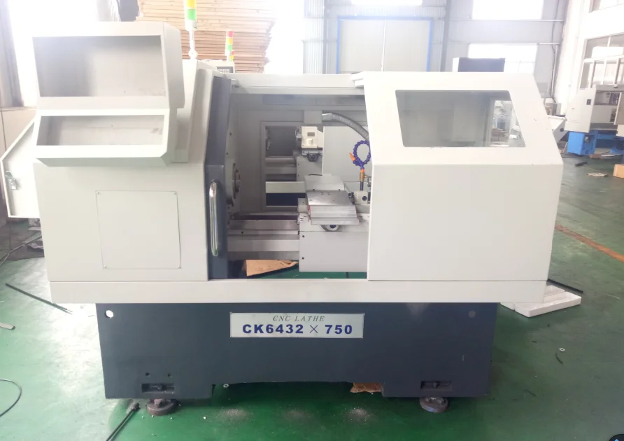 Torno Cnc Turning Machine CK6432 China Manufacturer Horizontal CNC Lathe Machine Flat Bed Cnc Lathe Machine with Siemens System