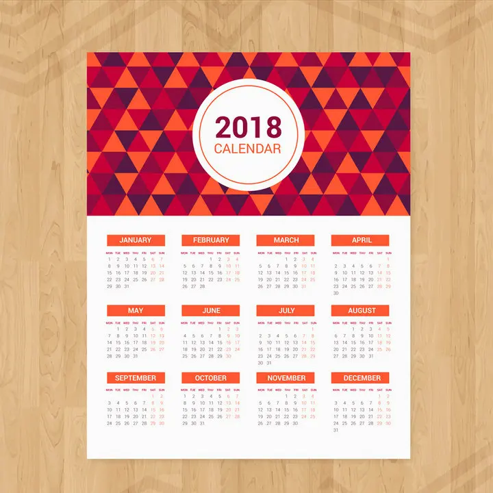 Customized Paper Yearly Calendar Monthly Firgde