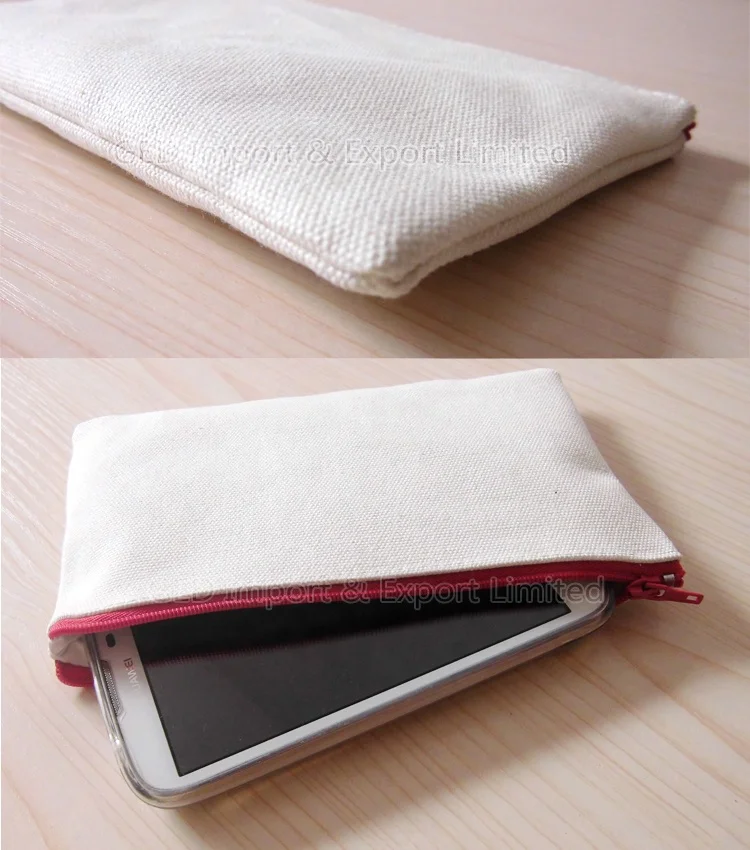 
Индивидуальная сублимационная заготовка, Полиэстеровая сумка для карандашей, мультяшный холщовый пенал на молнии для девочек, детей, школы 