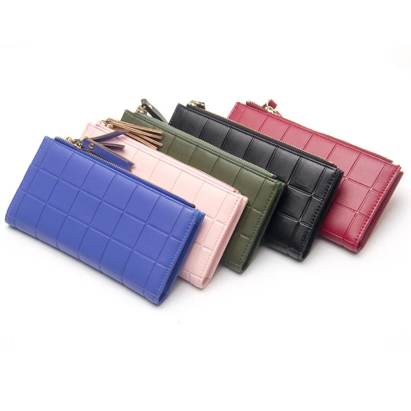 multi coloured ladies wallets