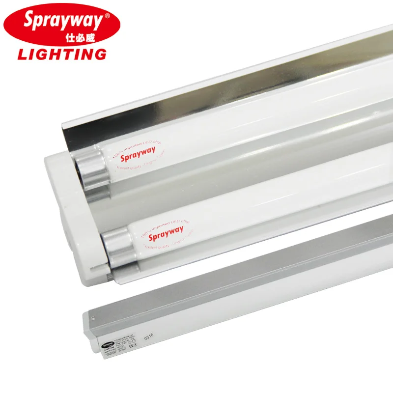 
Двойной/двойной флуоресцентный фитинг с затенением 