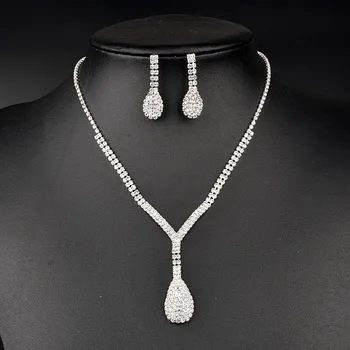 Yiwu ruigang indian style bridal wedding two piece set jewelry for women