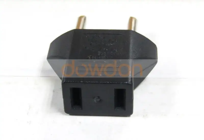American to European Outlet AC Plug Adapter for Mobile Phone PC Charging US to EU Power Socket