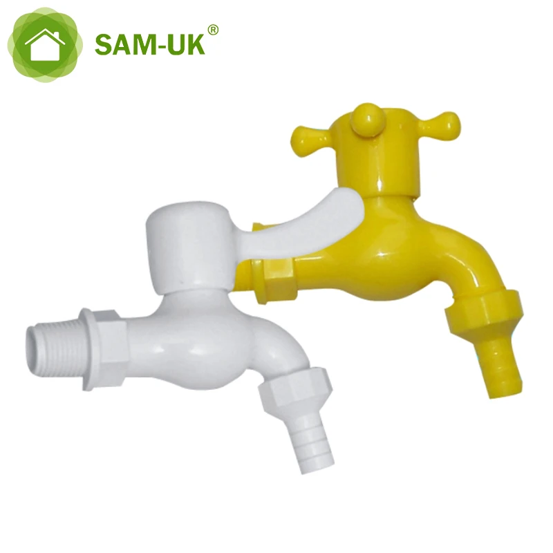 Excellent Workmanship Durable Easy to Install Customizable Factory Wholesale  Pvc Pipe Fittings Plastic Tap/faucet/bibcock