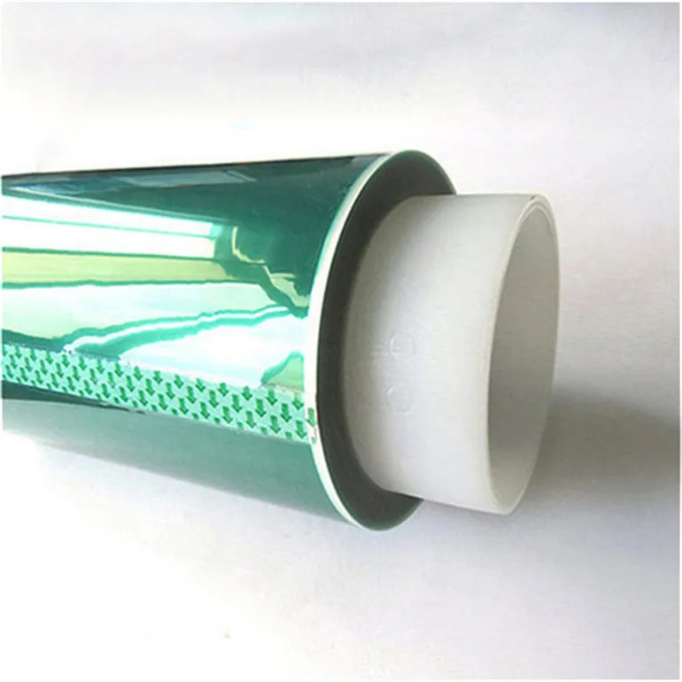 Glass Sandblasting Protection High Temperature Green PET Masking Tape Adhesive