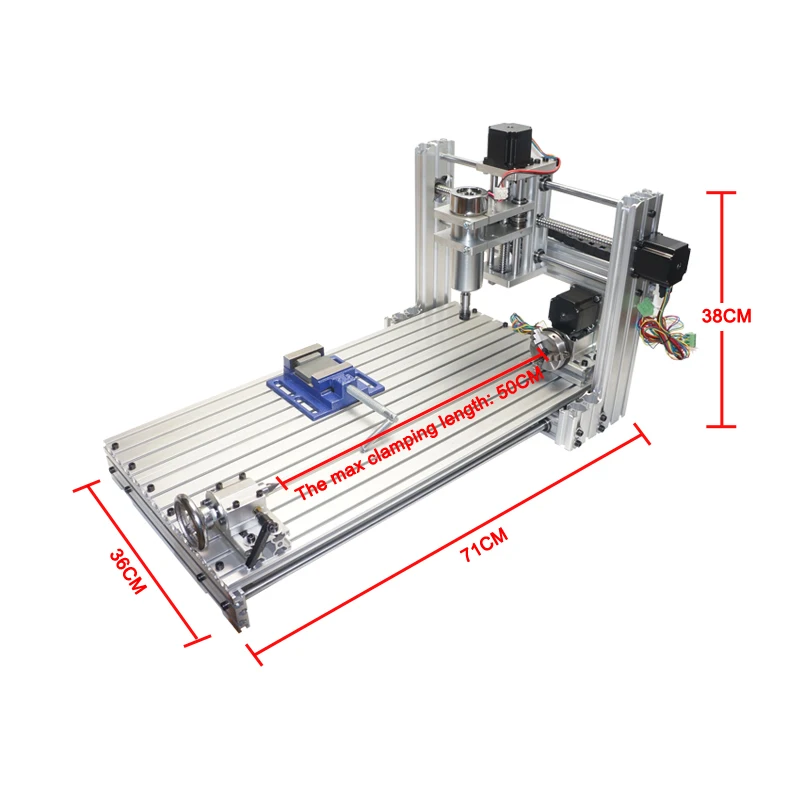 
 5 оси 3d DIY мини фрезерный станок с ЧПУ по дереву маршрутизатор 3060 Металл фрезерный станок с ЧПУ деревообрабатывающий станок  