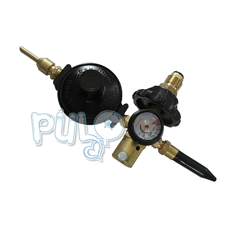 Double Function  Vertical Helium Inflator Valve for Foil and Latex Balloon