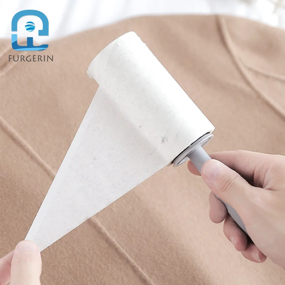 Cloth Dust Remover Lint Roller Pet Hair Remover Brush Lint Sticky Lint Remover Roller With Clothes Cleaning Roller for Garment