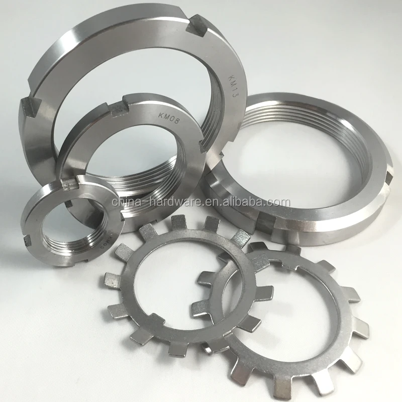 Oem Lock Nut,Km Lock Nut,Nature Metallic Lock Nut Km00 Km1 Km2 Km3 Km4