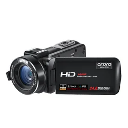 ORDRO Z20 フルHDビデオカメラ1080P 30FPS ORDRO Z20 Camcorder - Full HD, 16X Zoom, IPS Touch Panel