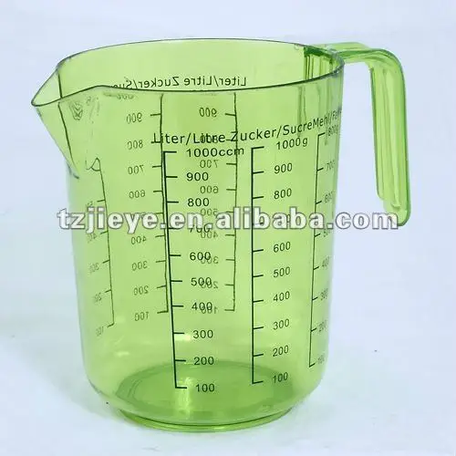 Scale measuring jug 800ml - 0ml. with measuring scale. Beaker for