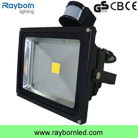 LED Flood Light Lamp Outdoor Lighting PIR Sensor IP66 Waterproof Spotlight 20W