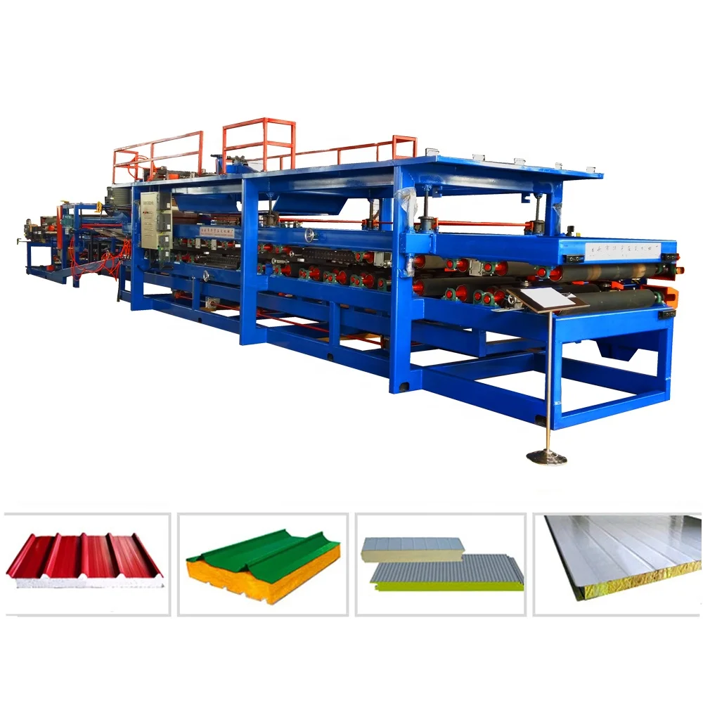 Eps Sandwich Panel Roof Panel Machine Eps Sandwich Wall Panel Machinery Production Line