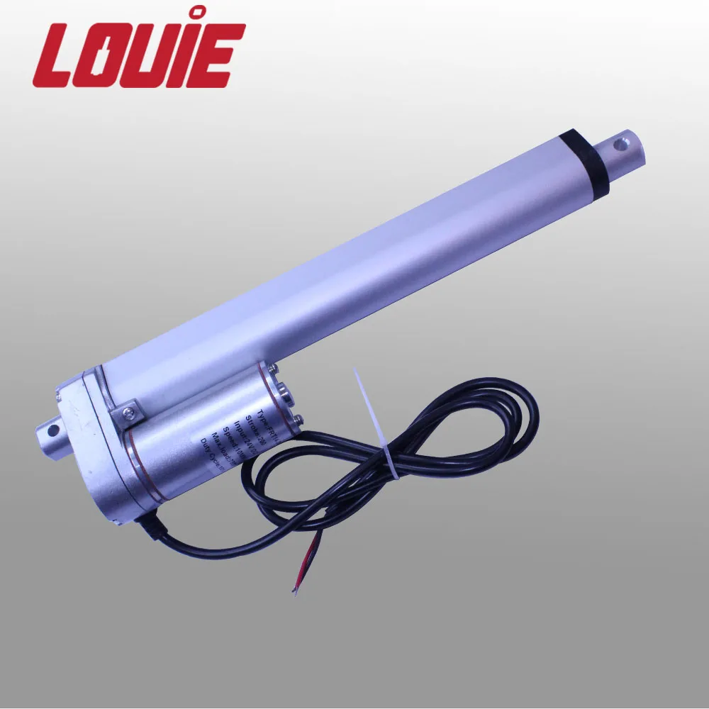 24V full set linear actuator fast speed max force 1300N