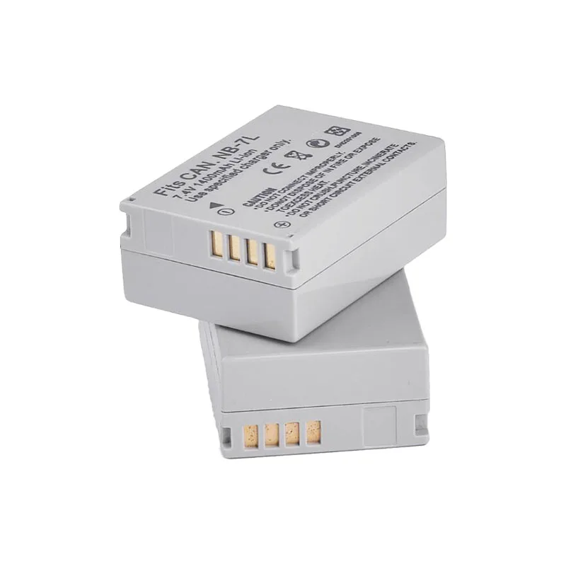 Batteria Compatibile Canon NB-7L 7.4V 1050mAh Per PowerShot G10, G11, G12 - 5