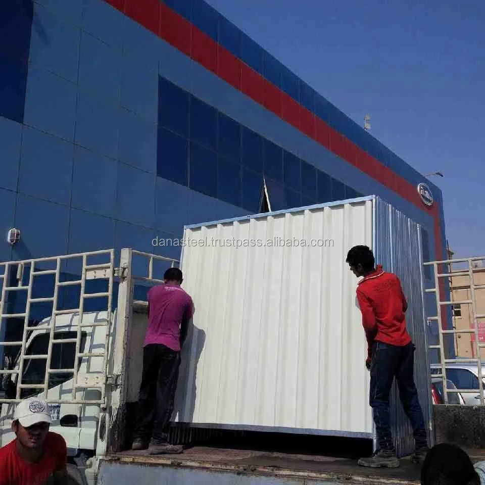 DANA Profiled Sheet Hoarding Fence Panels Barricade Fencing Suppliers in UAE Fences Contractors Africa Exporters