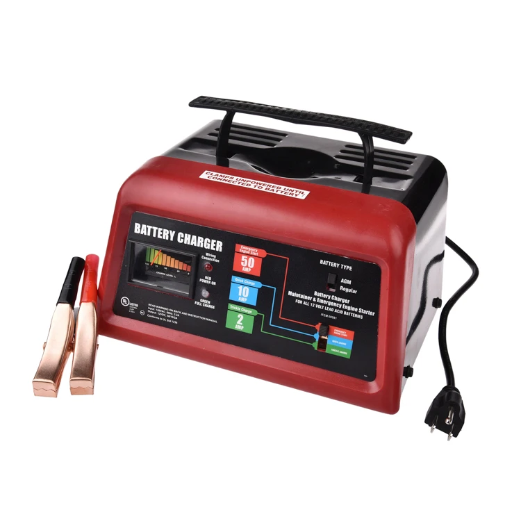 12 Volt 55 Amp Power Converter Car Battery Charger With 3 Type