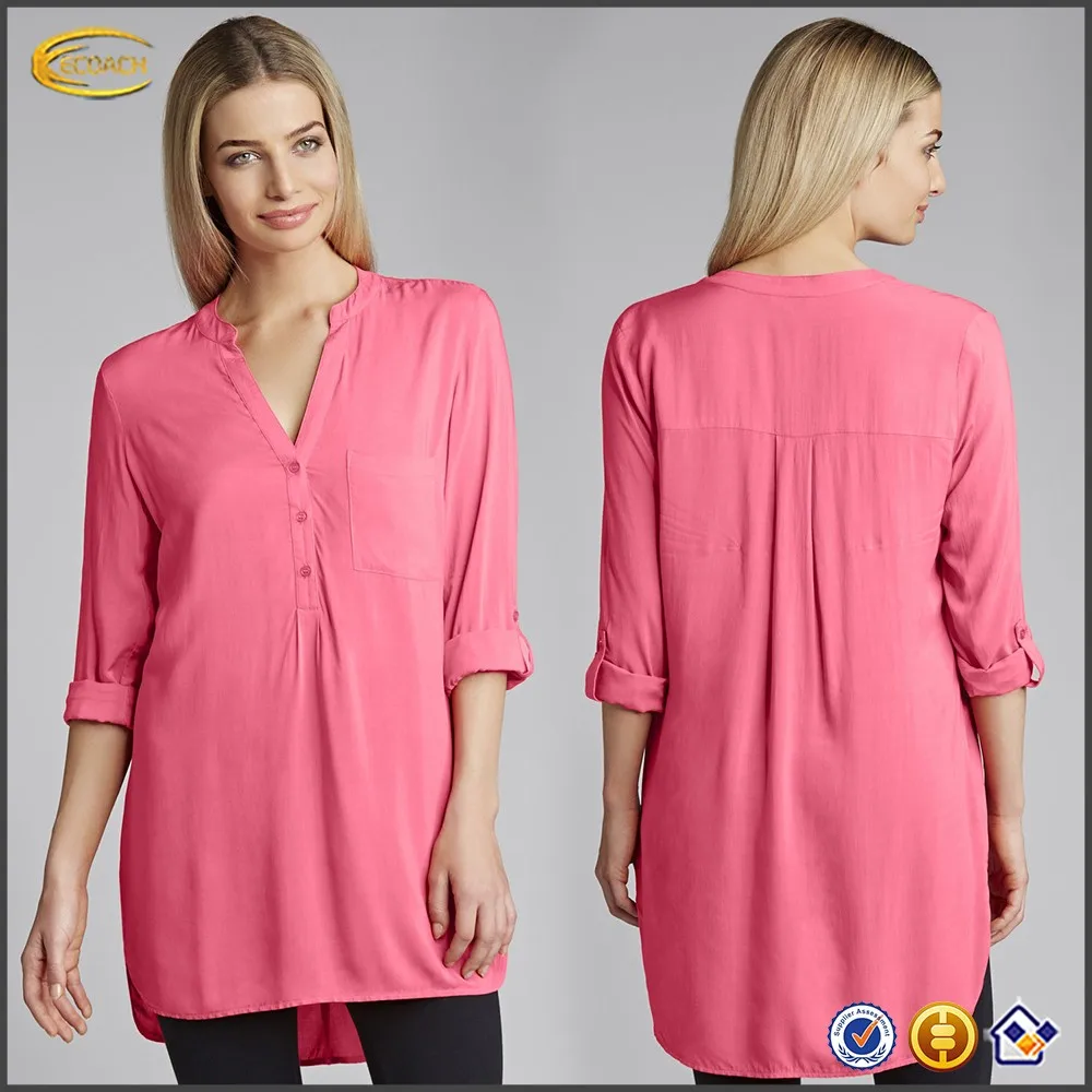 camicie donna lunghe