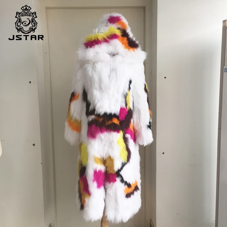 Cheap Italian Colored Fox Fur Coats