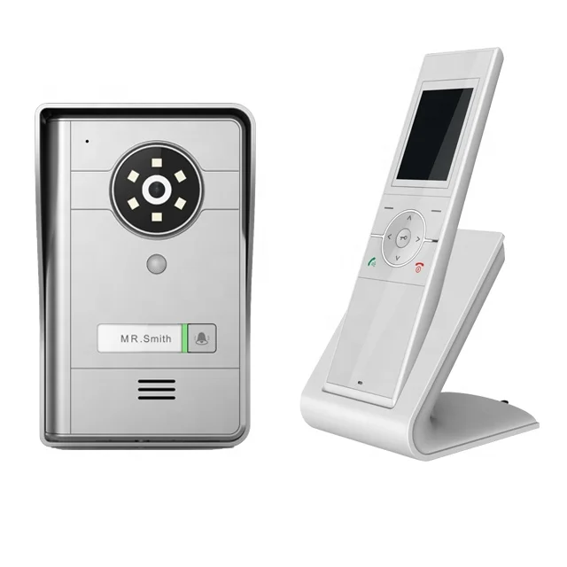 DIY Kit Digital Wireless Video Intercoms Numerique Sans Fil Portier Video Digitali Senza Fili Videocitofonico