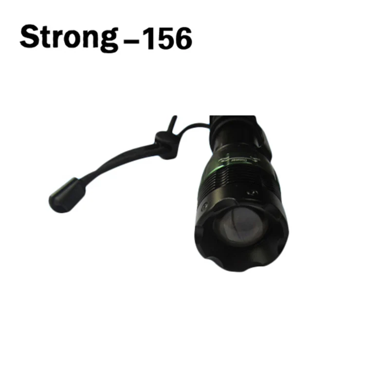 Aluminum alloy rotating focus with pen clink T6 Rechargeable strong Light Flashlight for camping