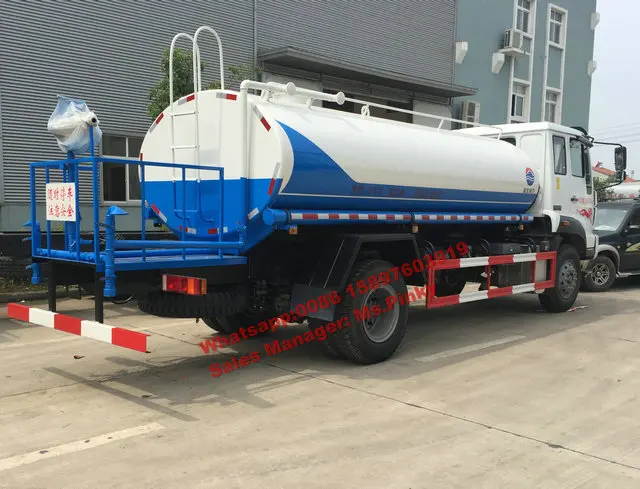 Big Discount Howo Water Truck with Spraying Head, 10000Liters Water Tanker