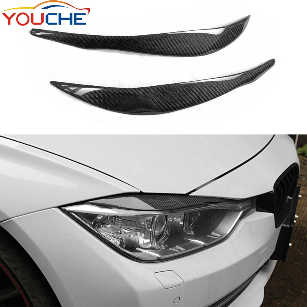 Carbon Fiber Headlight Eyebrow Eyelids Eye Lid For Bmw 3 Series F30 12 18 Buy F30 Headlight Eyebrows 3 Series F30 Eyebrow Headlight Eyebrows For Bmw 3 Series F30 Product On Alibaba Com