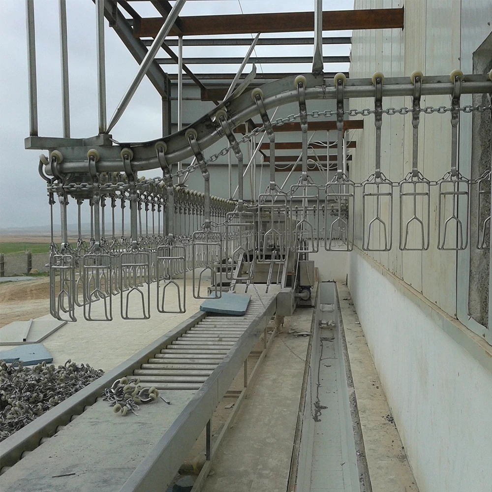 Chicken Slaughtering Used Poultry Processing Conveyor Line Shackles Equipment Chicken Broiler Turkey Duck Bird for Broiler Farm