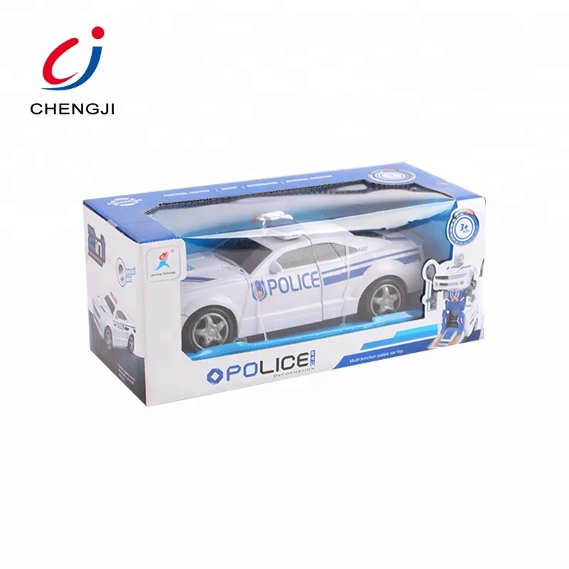 Самый продаваемый продукт электрический Универсальный деформационный автомобиль полицейский робот деформация