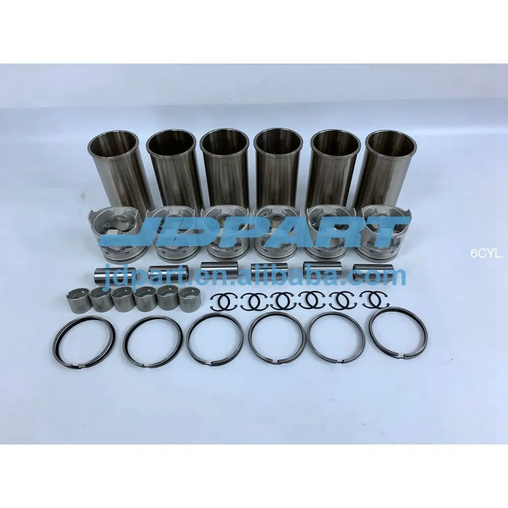 三菱用ピストンリングセットスリーブ付き6m60エンジンシリンダーライナーキット - Buy Liner Kit,6m60 Liner Kit,6m60  Piston Rings Set Product on Alibaba.com