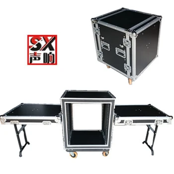 12Uサウンドシステムボックスラックケースショックマウントフライト