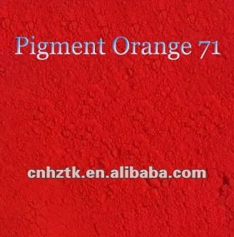 PO 71 Cromophtal DPP  Orange TRP Orange TR Pigment Orange 71 for Coatings Plastics Paints Synthetic Fibers Etc