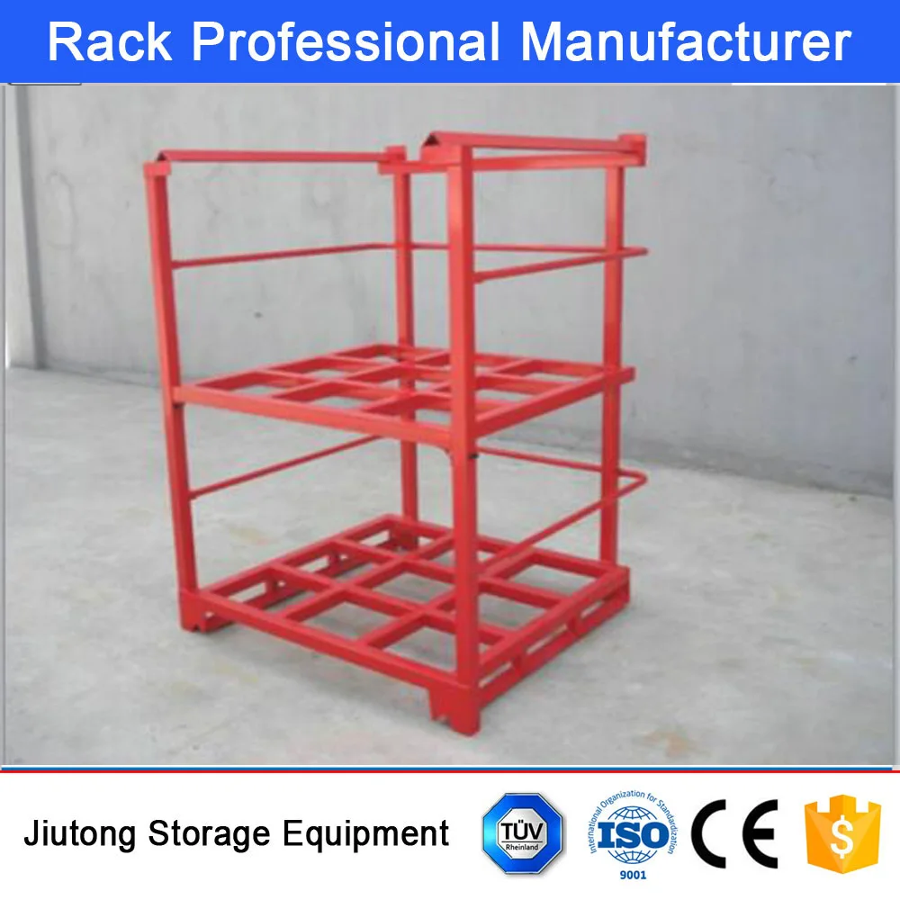 Высококачественная Складная стойка для поддонов, переносная клетка для хранения