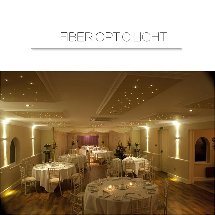 32 Вт мерцание 2 порта RGB волоконно-оптический свет двигатель комплект с 900 штук волокна для звездного потолка
