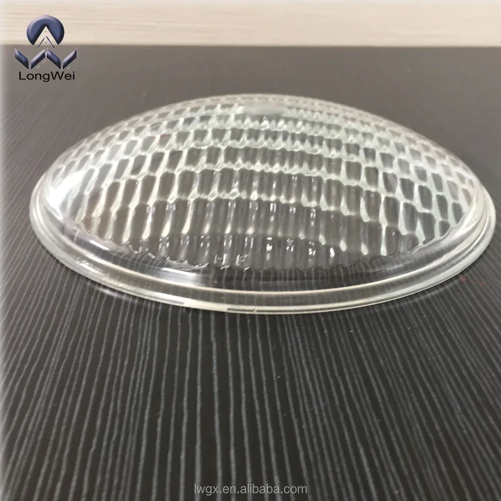 Маленькие квадраты диаметром 178 мм объектив заливающий 45 градусов стеклянная лампа-дымоход крышка фары сценический