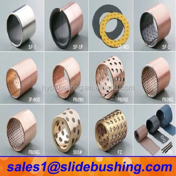 Sintered Bronze Bushing Sint A50 Sint B50 Sintered Bronze Bush Bearing Oil Bearing