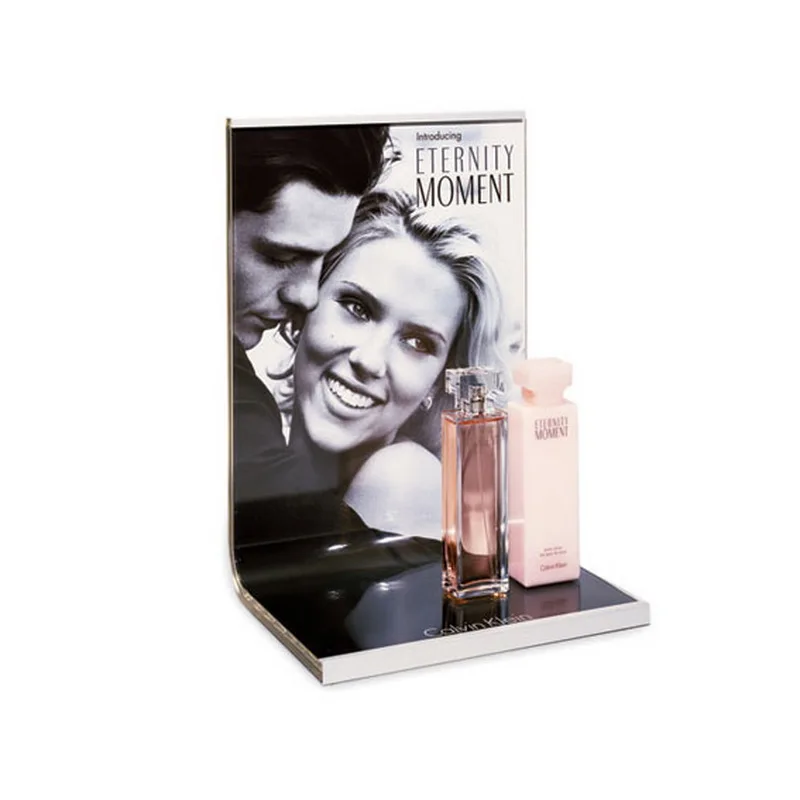 Custom Luxury Design Desktop Cosmetic Bottle Acrylic Perfume Cosmetic Display Stands