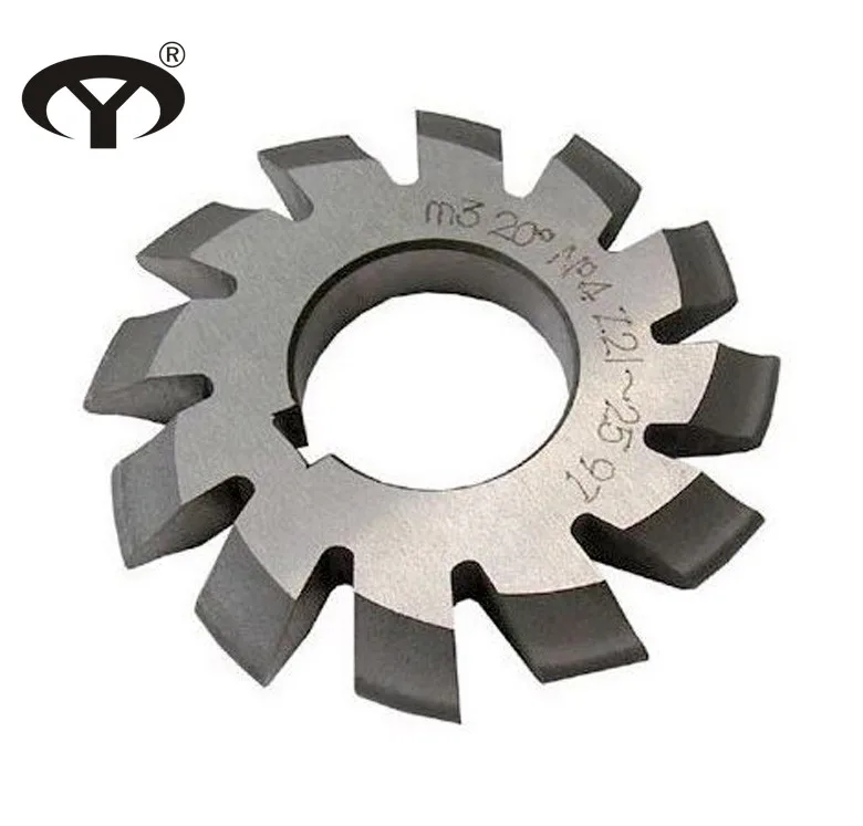 Source HSS M2 Involute DP PA.5 degree gear milling cutter set