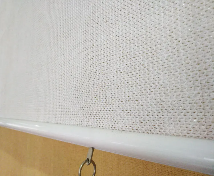 Hand Control Pergola Mosquito Solar Outdoor Polythene Sunscreen Roller