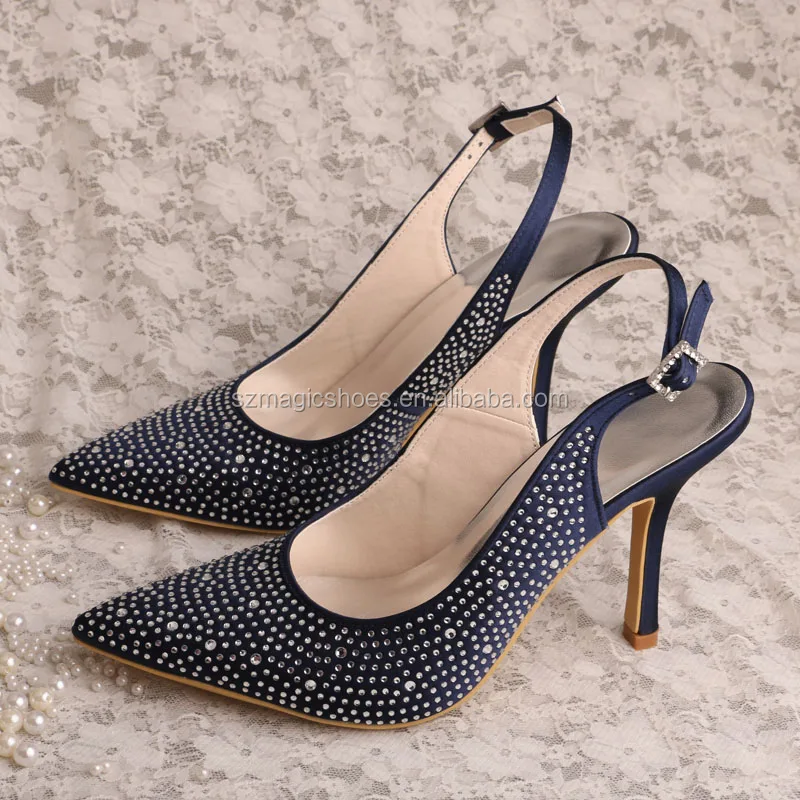 Wedopus Navy Dress Shoes For Wedding