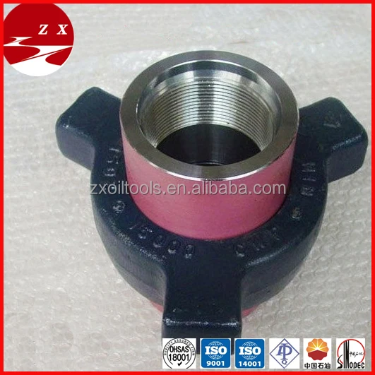Pipe Fittings Api 16c FMC Weco Figure 200 alloy steel Hammer Union
