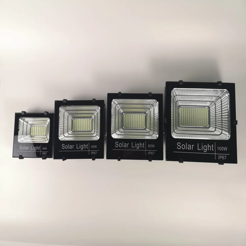 
Высокое качество ip67 водонепроницаемый smd 25 вт 40 вт 50 вт 60 вт 100 вт светодиодный солнечный прожектор 