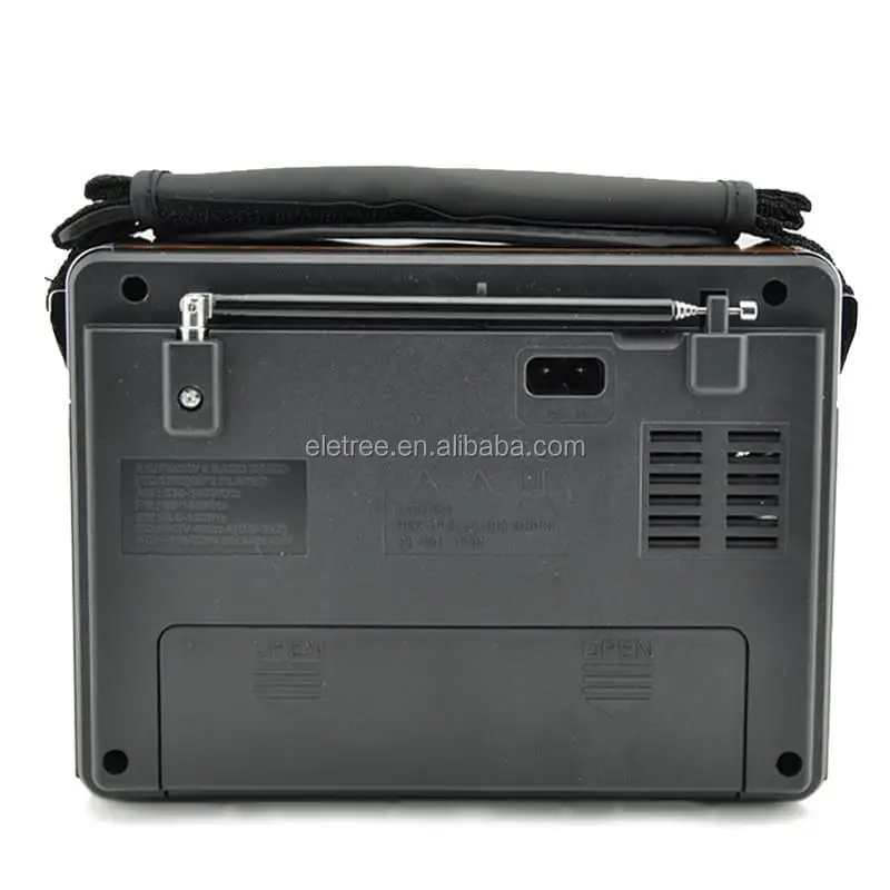 Cheap Fm Am Sw X-bass Portable Radio With Usb Sd Mp3 Player ...